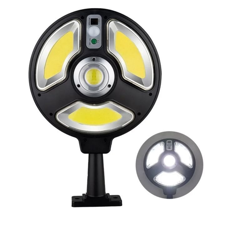 Solar Yuvarlak Sensörlü Bahçe Lambası