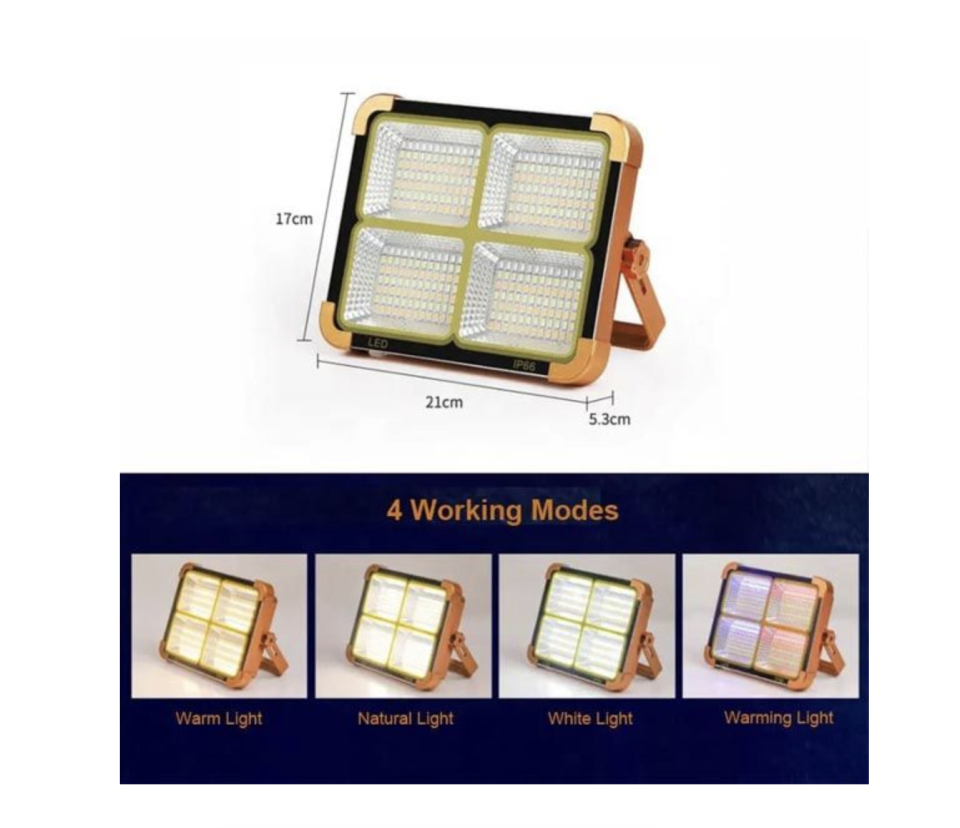 Solar Seyyar Projektör