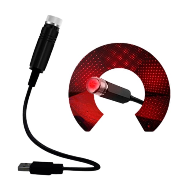 Usb Araç İçi Lazer Işık