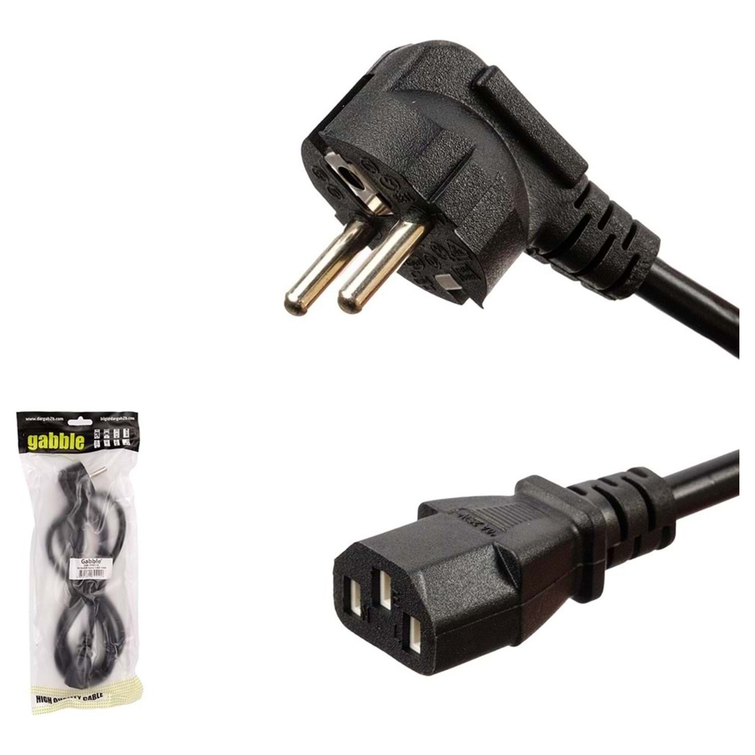 Gabble 1.5metre Power Kablo