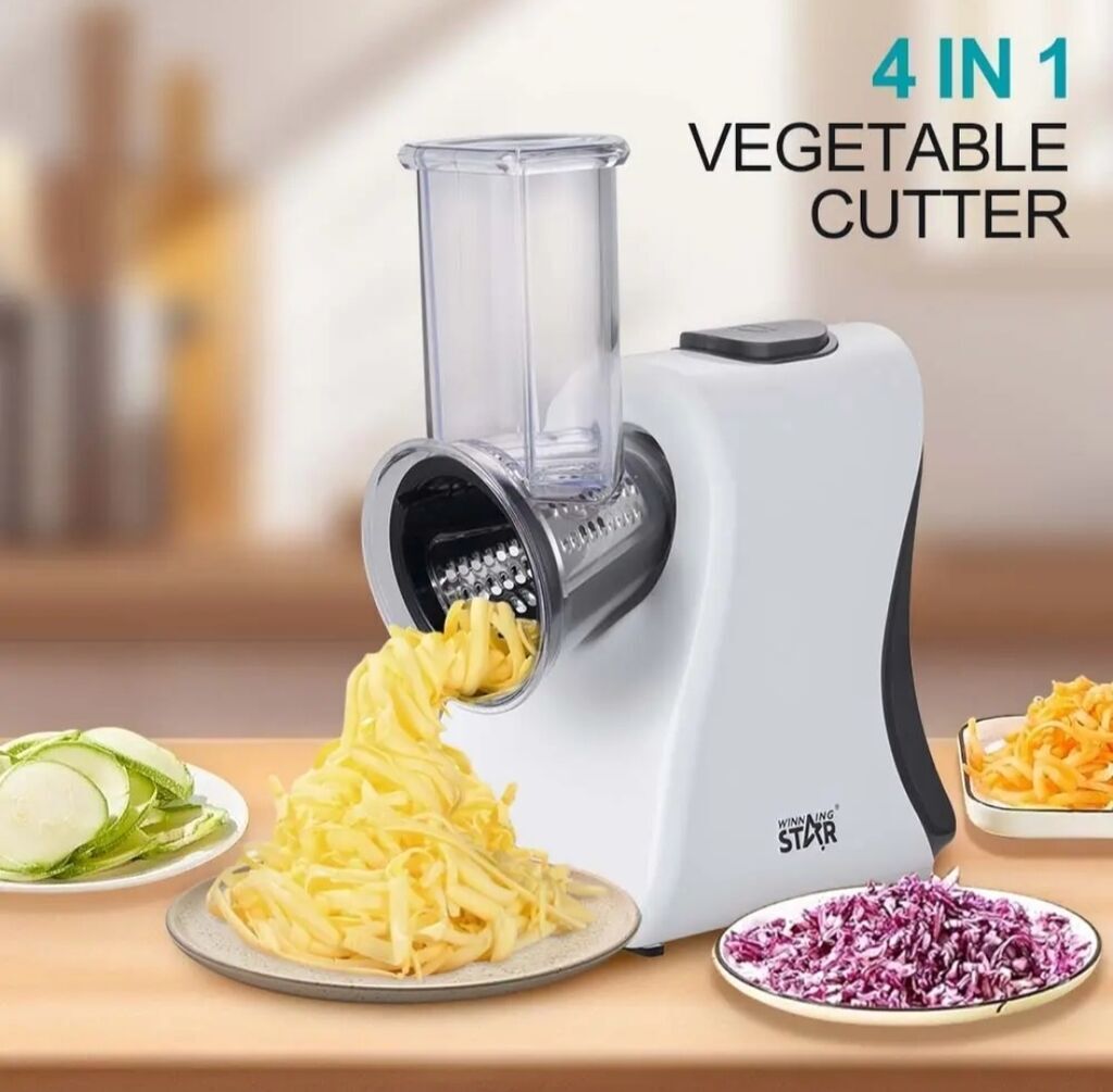 Winning Star Çok Fonksiyonlu Sebze Doğrayıcı & Salata Yapıcı