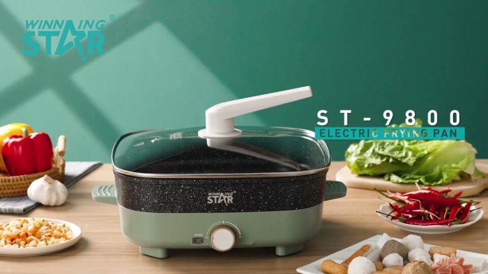 Winning Star 4.5 L Elektrikli Çok Amaçlı Tava