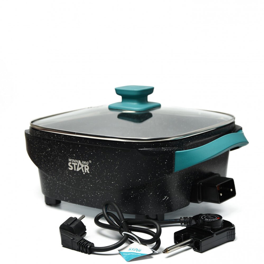 Winning Star 1600 W Elektrikli Teppanyaki/Çok Amaçlı Tava