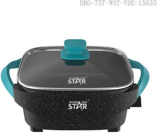 Winning Star 1600 W Elektrikli Teppanyaki/Çok Amaçlı Tava