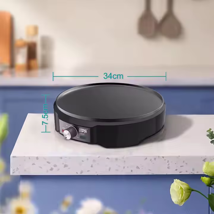 Winning Star 1200 W Elektrikli Krep/Pankek Tava