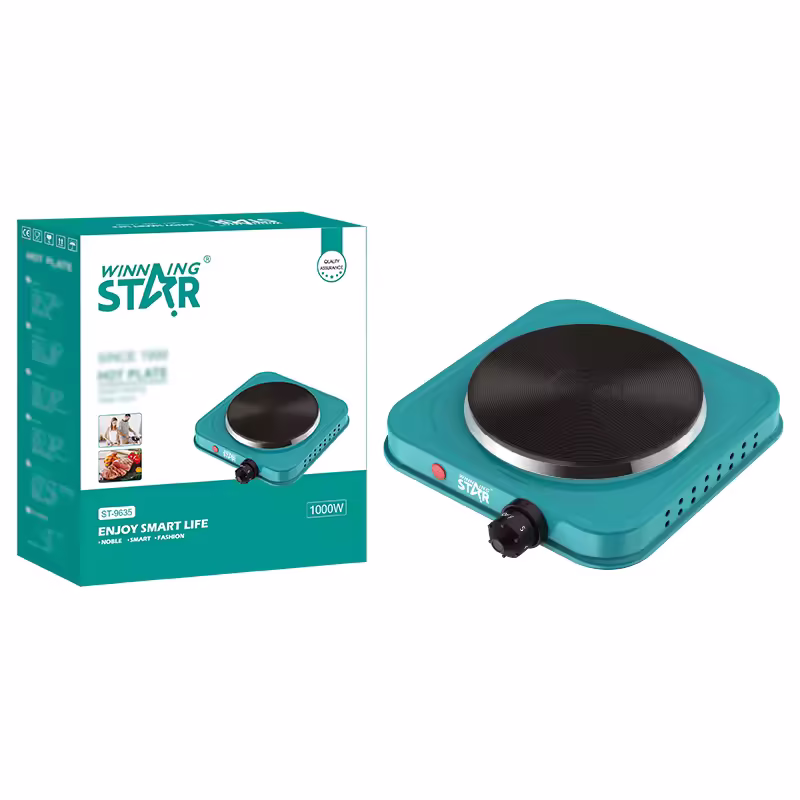 Winning Star 1000 W Tek Gözlü Elektrikli Sıcak Plaka