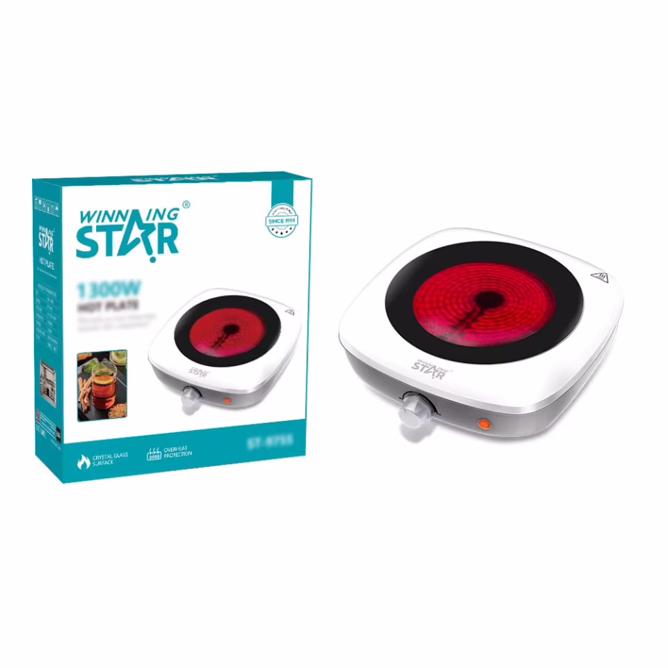 Winning Star  1300 W İnfrared Elektrikli Ocak