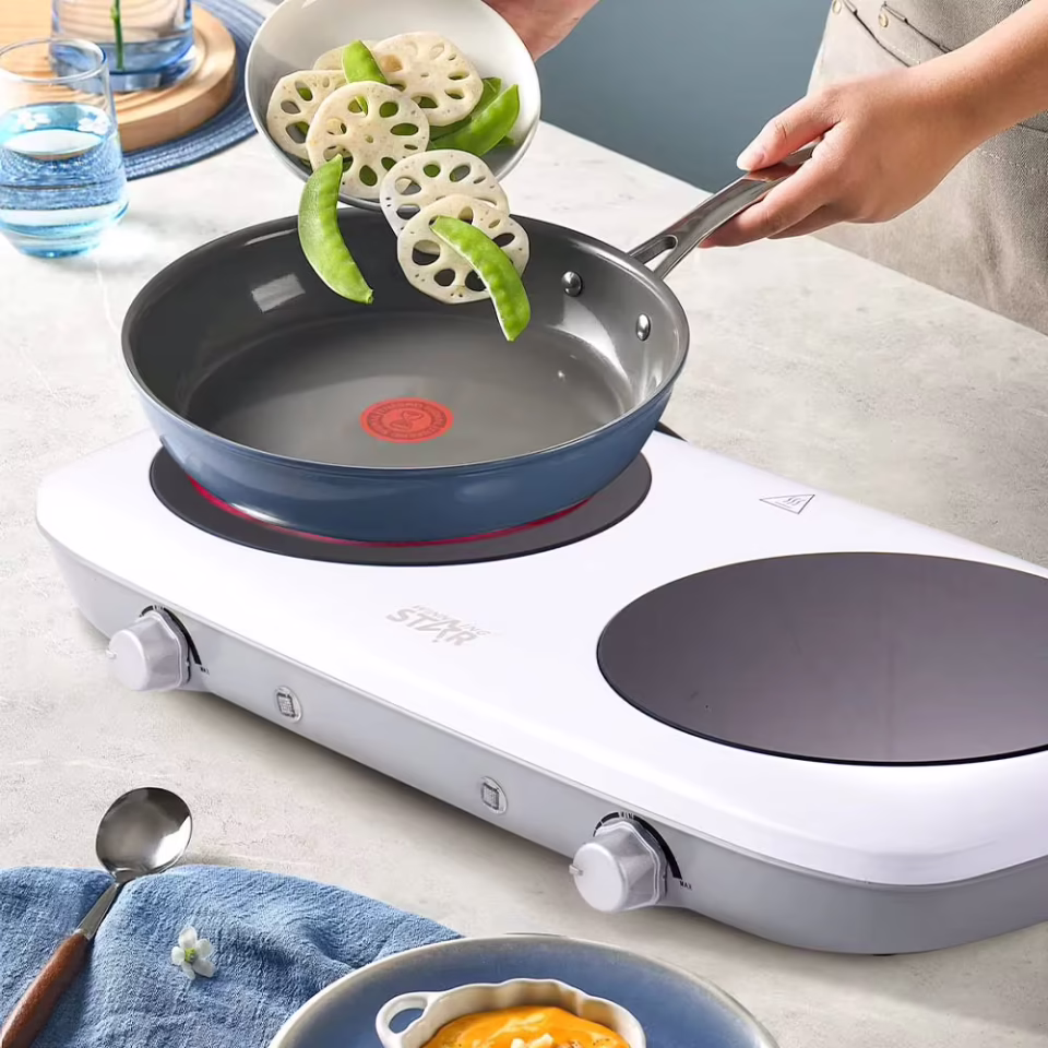 Winning Star 1300W Çiftli Kızılötesi Elektrikli Ocak