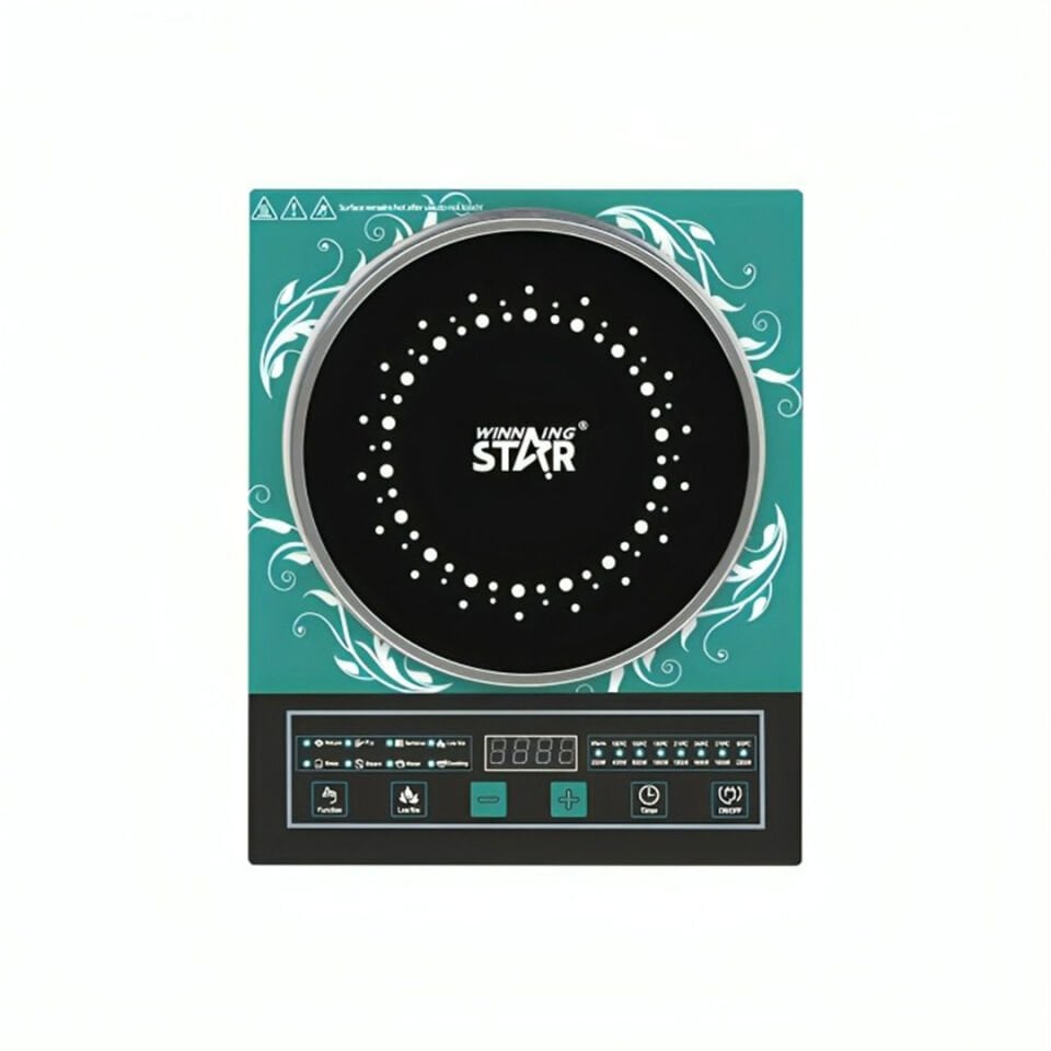 Winning Star 2200 W Kristal Cam İndüksiyon / İnfrared Ocak