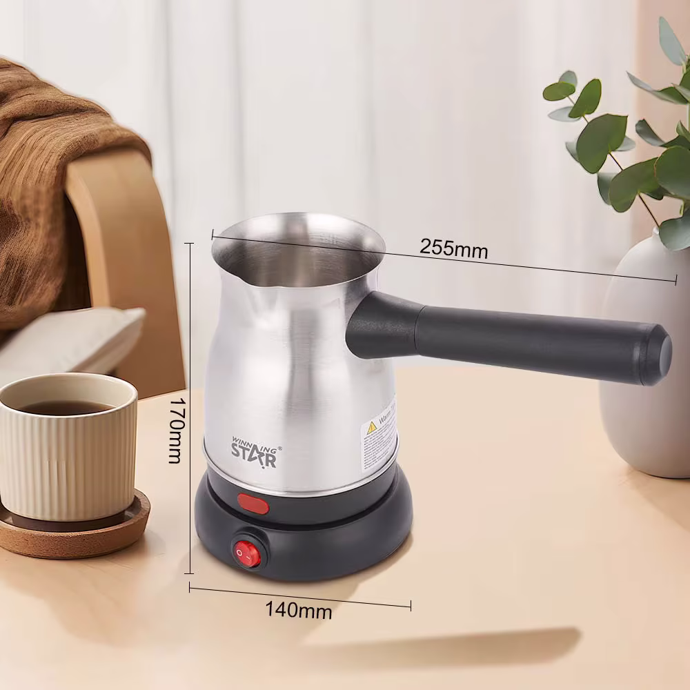 Winning Star 800 W Seyyar Elektrikli Türk Kahvesi Makinesi