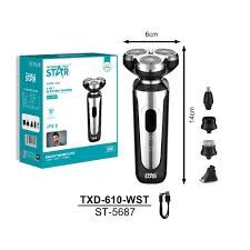 Winning Star şarjlı döner tip tıraş makinesi