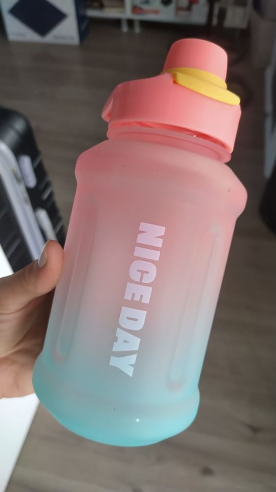 800ml Renkli Pipetli Suluk