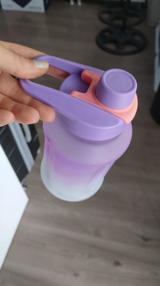 800ml Renkli Pipetli Suluk