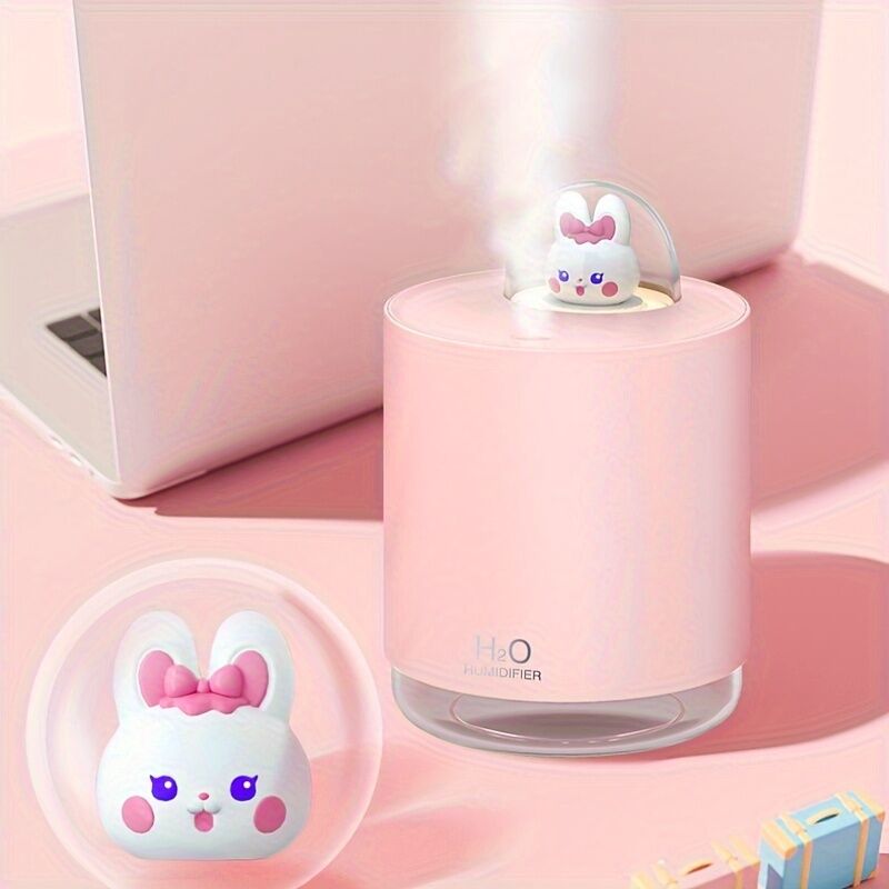 Sevimli Tavşan Figürlü H2O Hava Nemlendirici