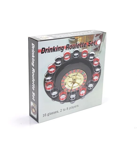 16 Bardaklı Shot Rulet Oyunu