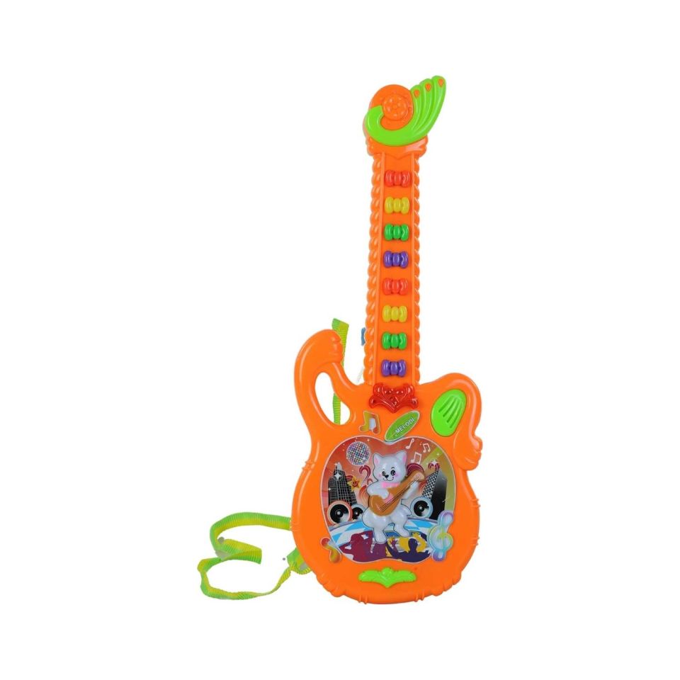 Eğlenceli Efsane Gitar Turuncu