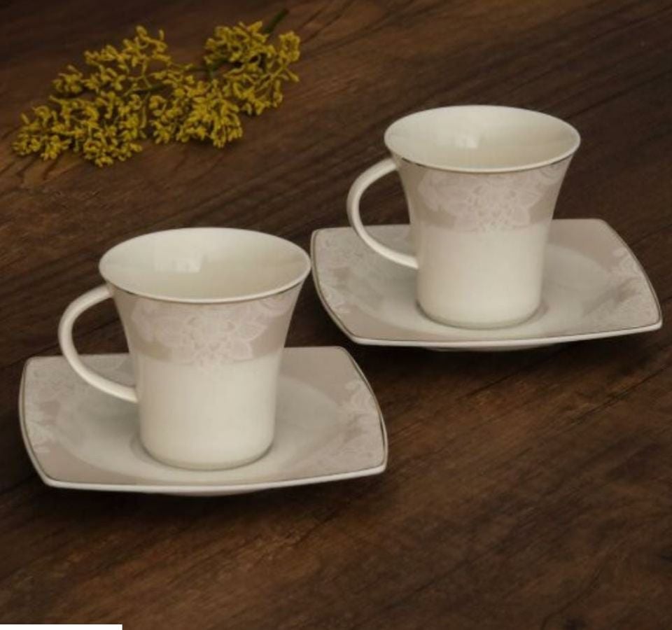 Güral Porselen Caroline 6lı Kahve Fincan Takımı