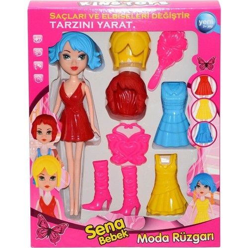Kıyafet Değiştirebilen Moda Rüzgarı Sena Bebek
