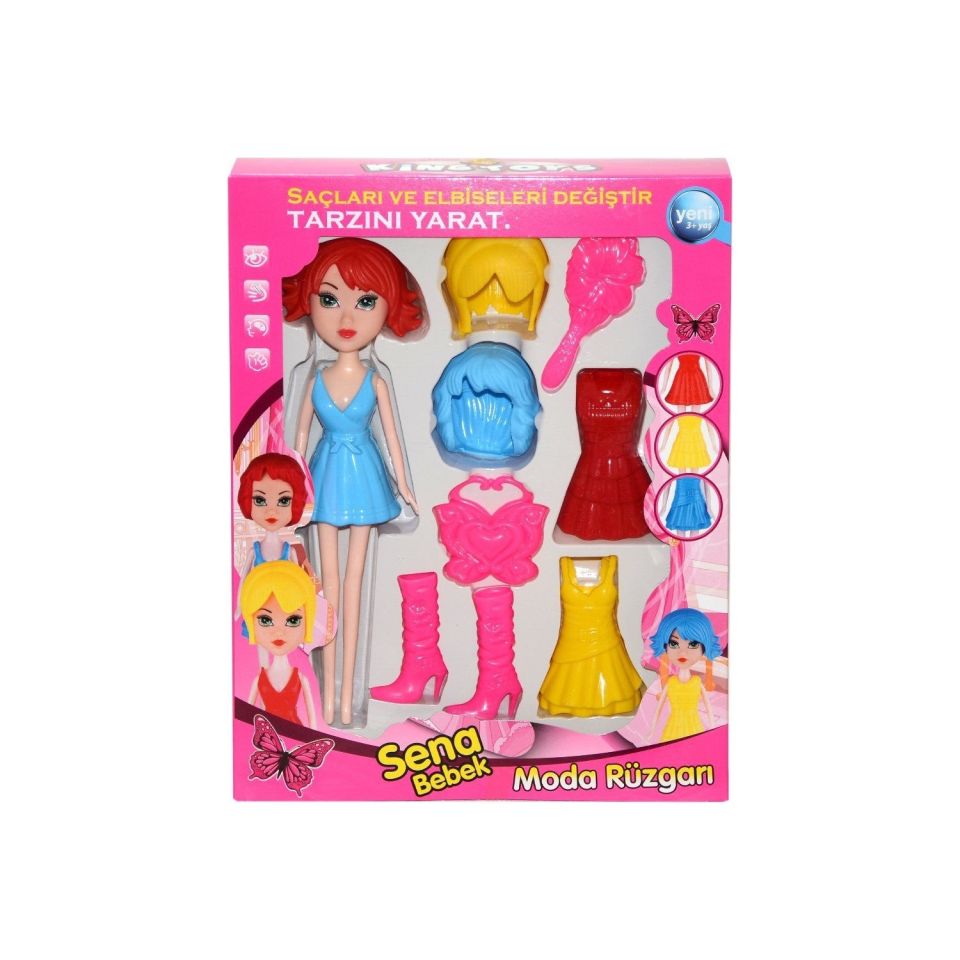 Kıyafet Değiştirebilen Moda Rüzgarı Sena Bebek