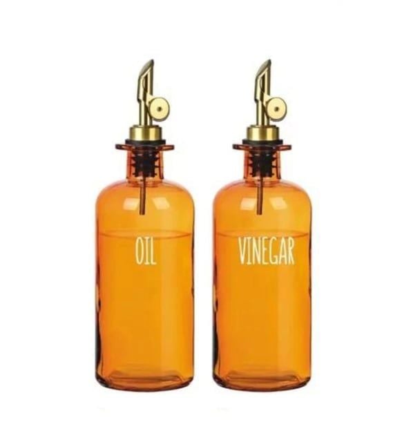 Mien 8061005-A Amber Yağdanlık Seti