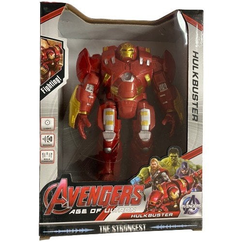 Iron Man  Pilli Işıklı Sesli Figür Oyuncak