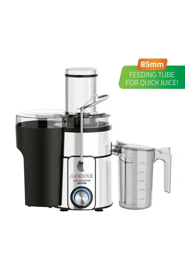 Newal  Katı Meyve Sıkacağı – Paslanmaz Gövde, 2 Hız, 1 L Hazne