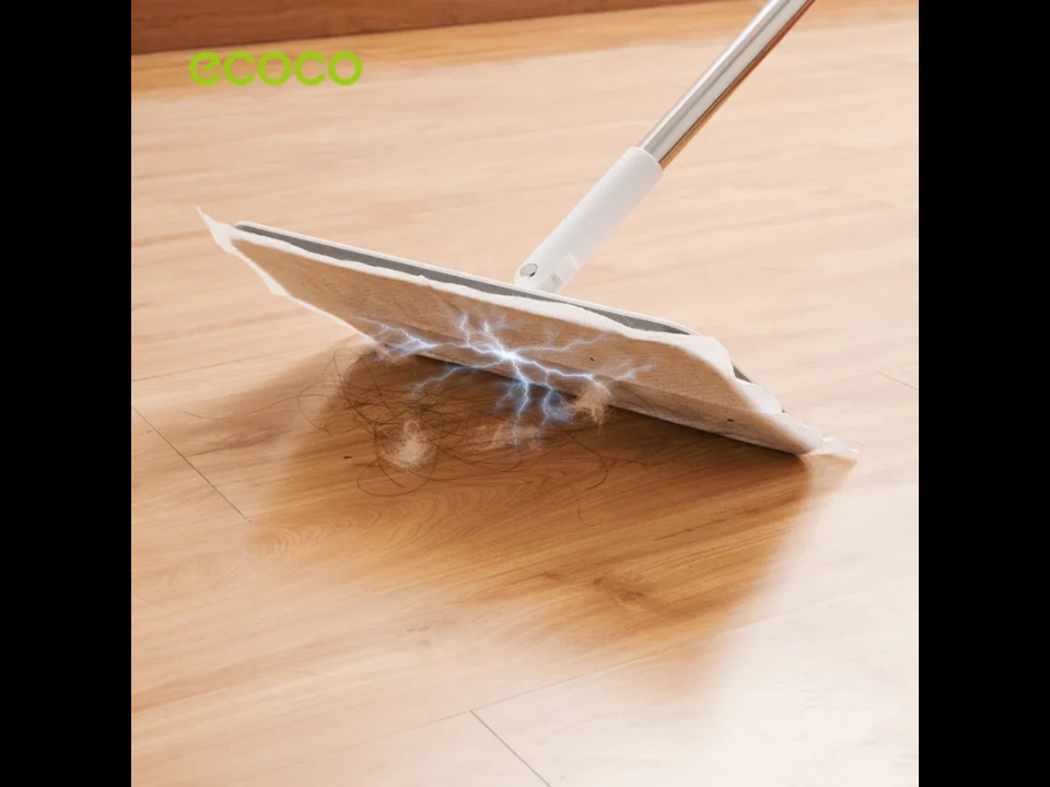 Ecoco Elektrostatik 360 Derece Dönen Mop