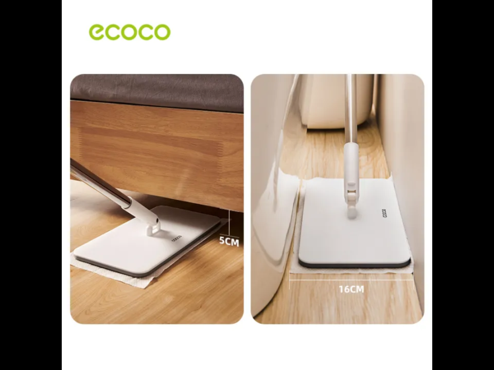 Ecoco Elektrostatik 360 Derece Dönen Mop
