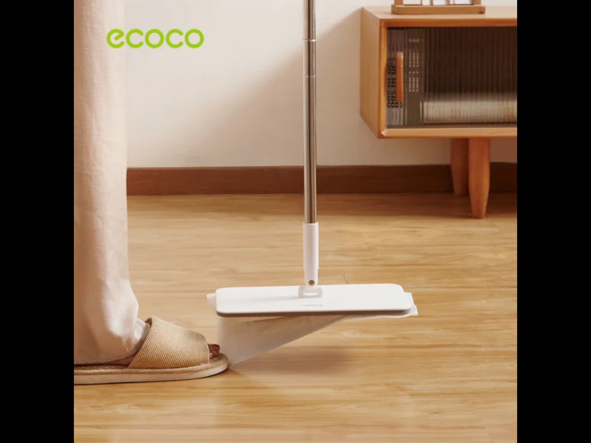 Ecoco Elektrostatik 360 Derece Dönen Mop