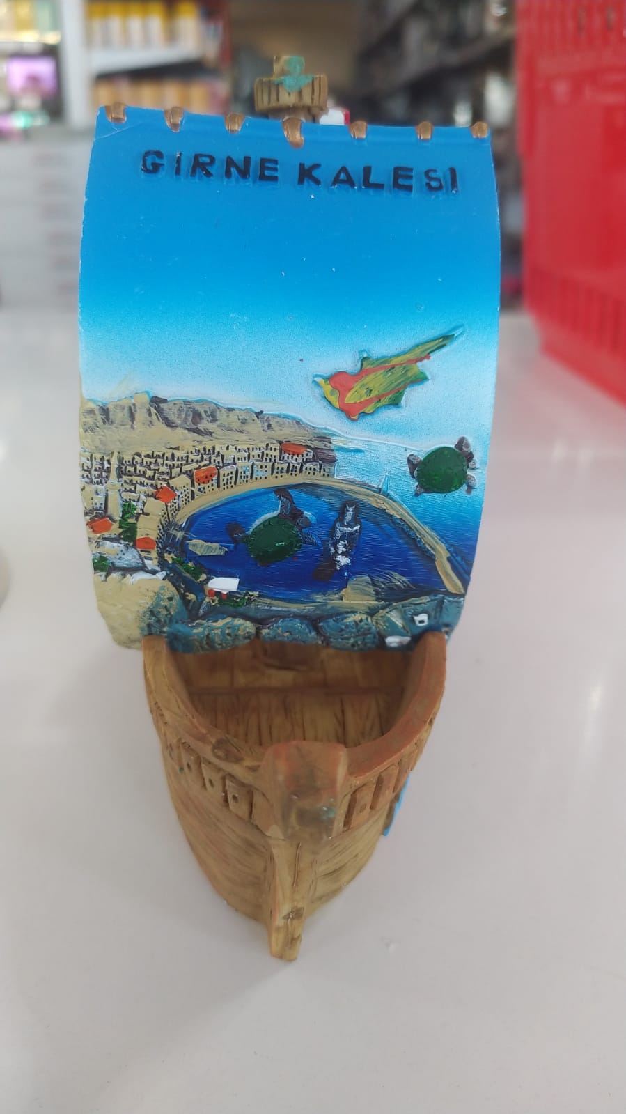 Kıbrıs Hediyelik Seramik Gemi Büyük