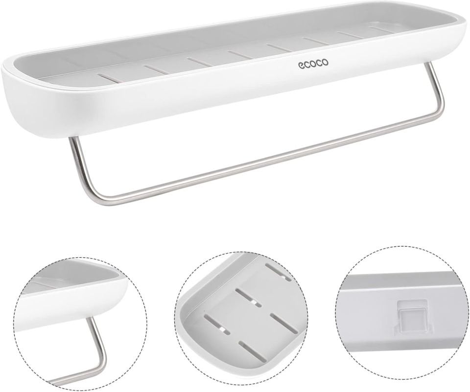 Ecoco Banyo Rafı ve Havlu Askısı