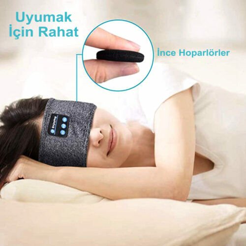 Kablosuz 5.0 Bluetoothlu Kulaklık Spor Kafa Bandı