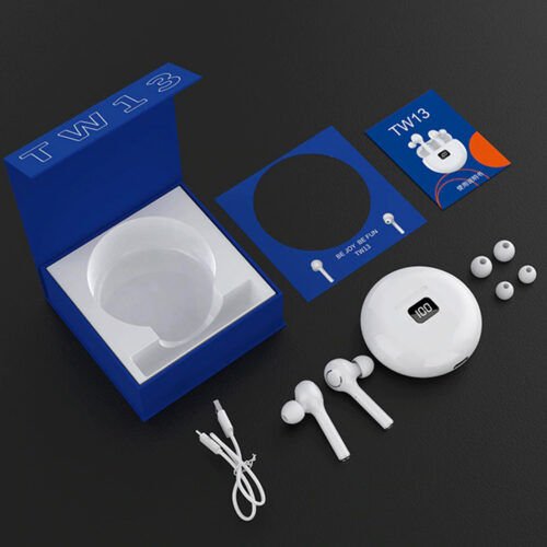 Çift Mic Otomatik Bağlantı Tws Spor 5.0 Bluetoothlu Kulaklık