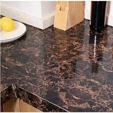 Kendinden Yapışkanlı Mermer Desenli  Folyo Kaplama Tezgah Duvar