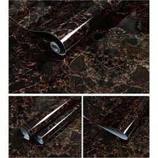 Kendinden Yapışkanlı Mermer Desenli  Folyo Kaplama Tezgah Duvar