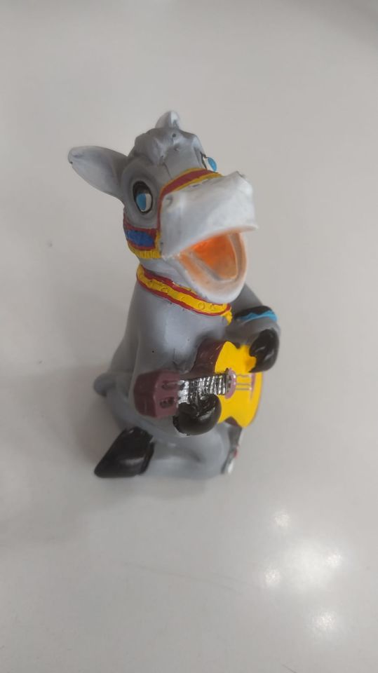 Gitarlı Eşek Biblo