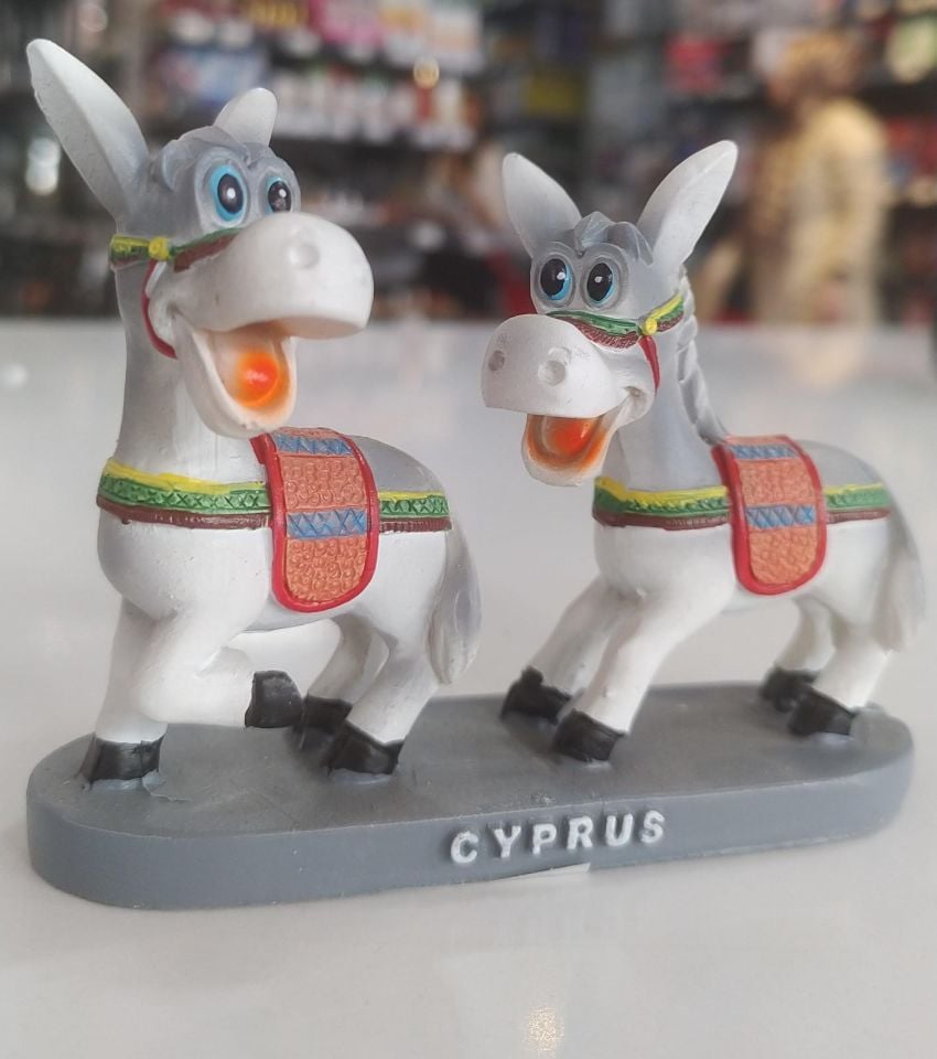 2li Eşek Biblo Hediyelik
