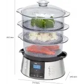 CLATRONIC Buharlı Pişirme Makinesi