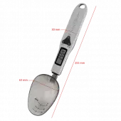 PROFICOOK Paslanmaz Çelik Dijital Kaşık Terazisi