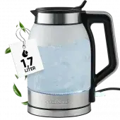 PROFICOOK Cam Işıklı Su Isıtıcı / Kettle (1,7 L, 2200 W)
