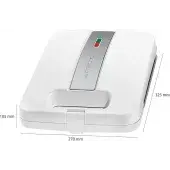 CLATRONIC 4'lü Sandviç Ekmek Kızartma Tost Makinesi