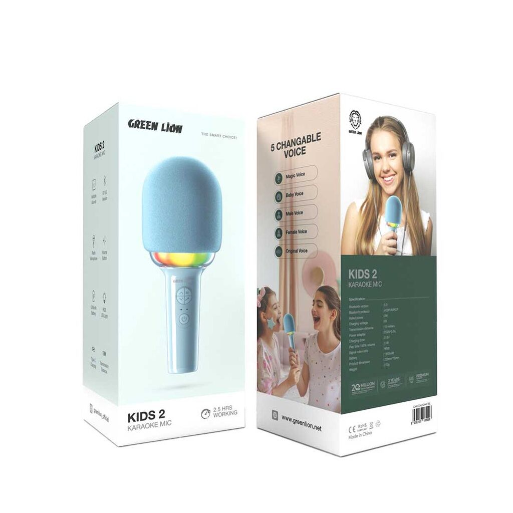 GREEN LION Karaoke Mikrofonu