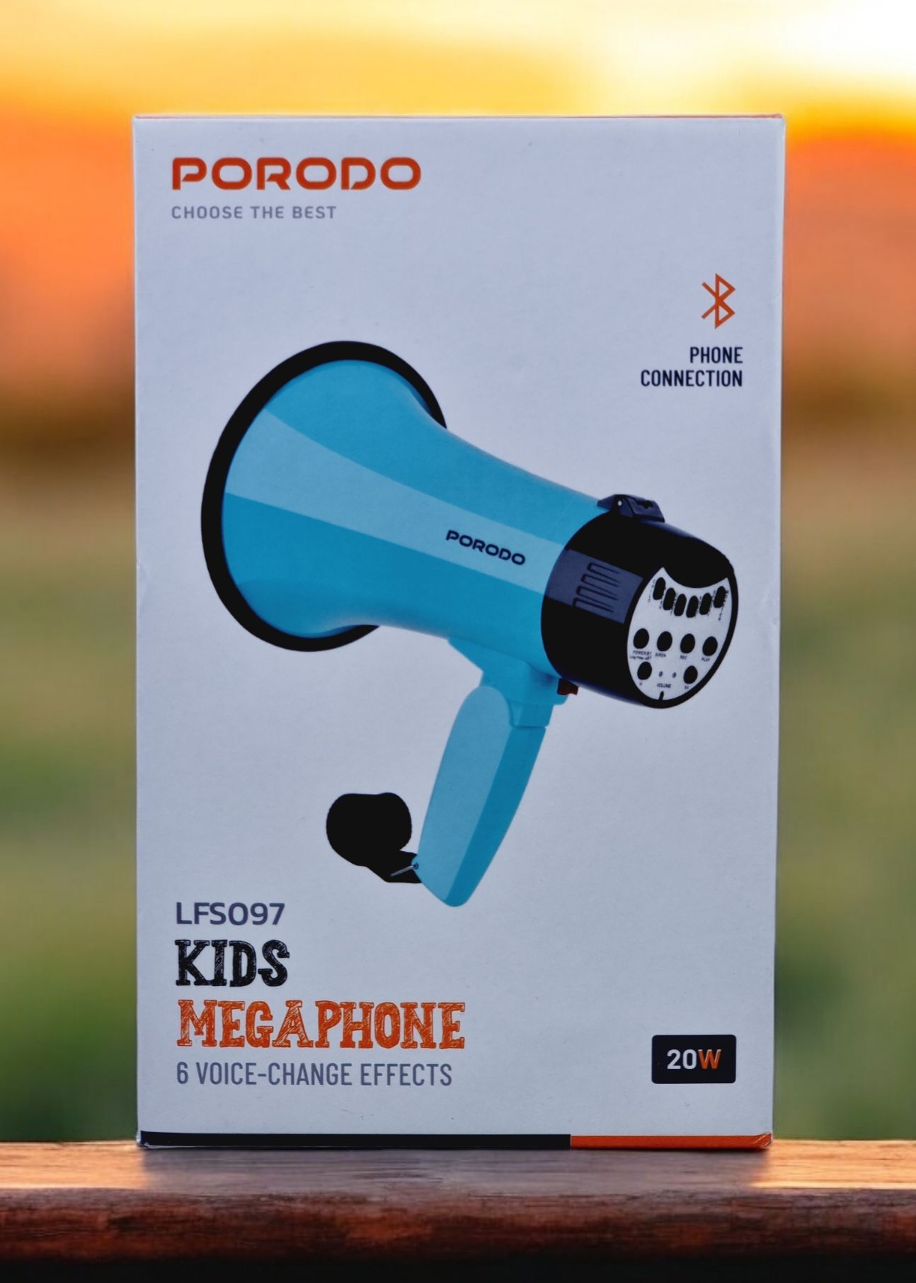 PORODO Kids Megaphone