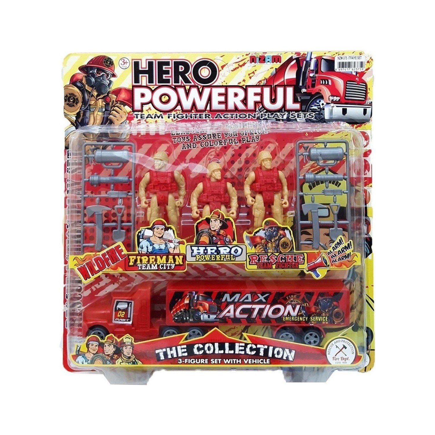 Hero Powerful  İtfaiye Seti