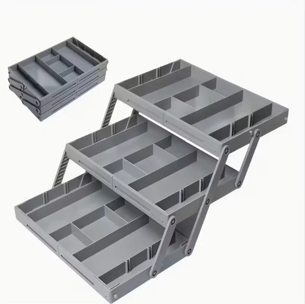 3 Katmanlı Genişletilebilir Çekmece Düzenleyici Kutu