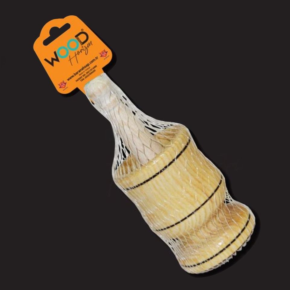 WOOD HORİZON HAVAN AHŞAP ORTA BOY