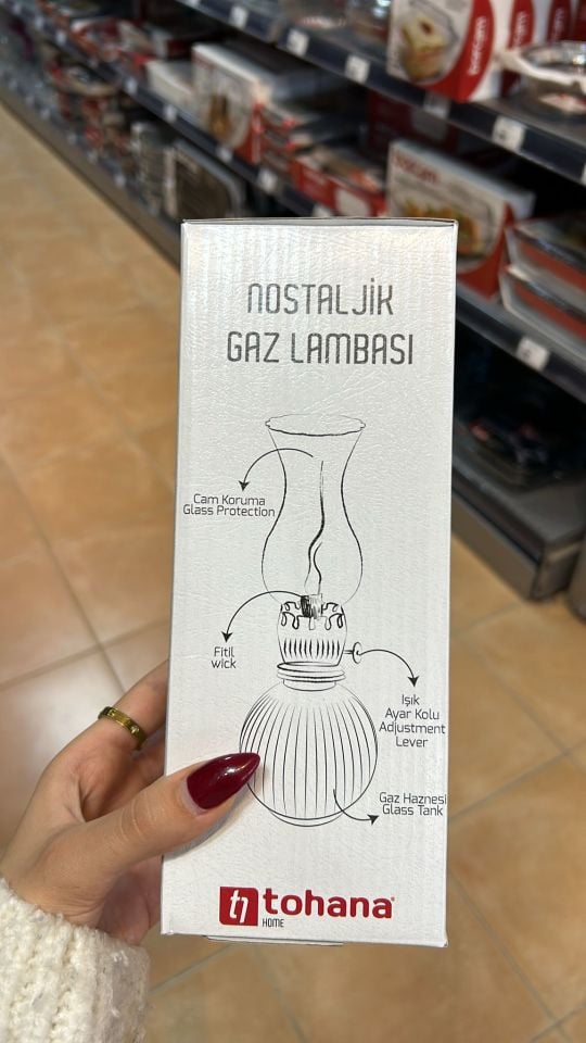 Nostaljik Gaz Lambası