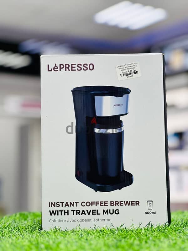 LePresso Instant Coffee Brewer