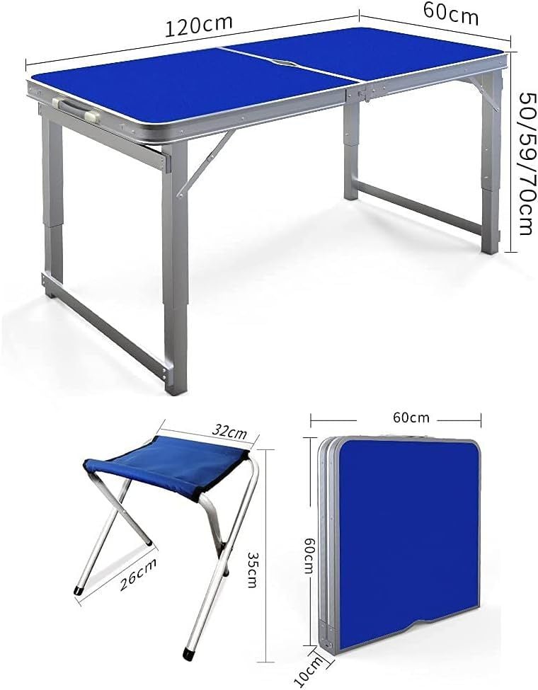 Katlanabilir Kamp & Piknik Masası + Tabure Seti