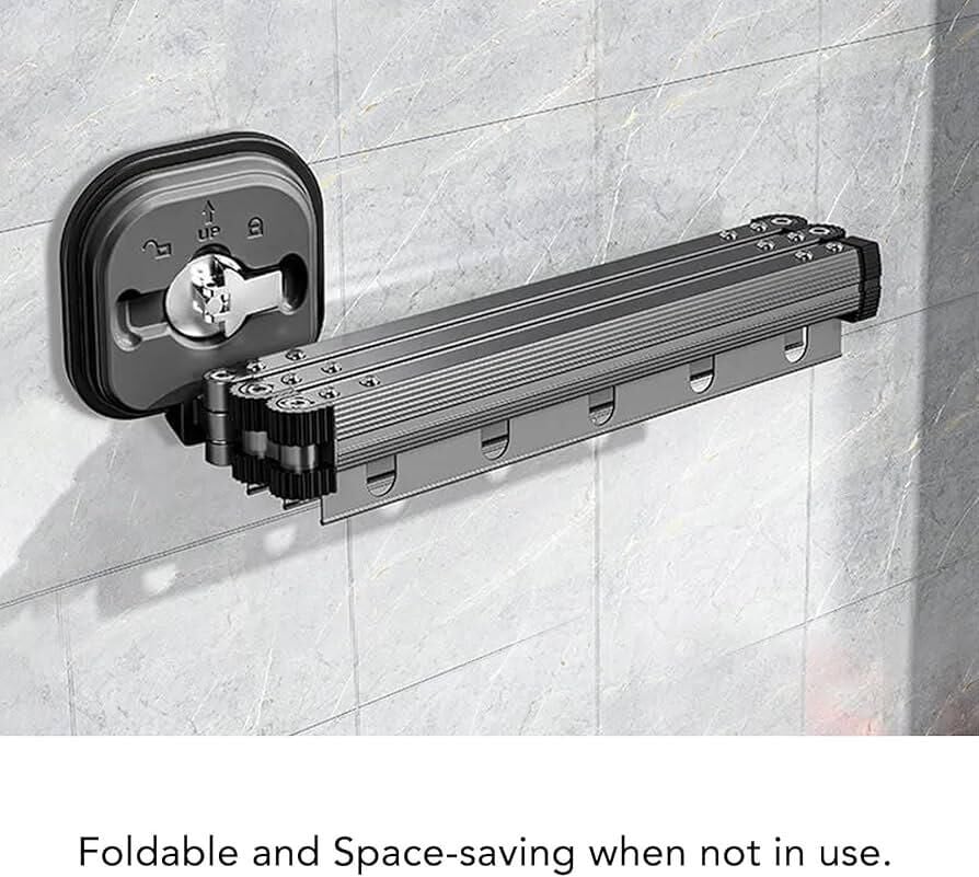 Vakumlu Katlanabilir Duvar Tipi Askılık